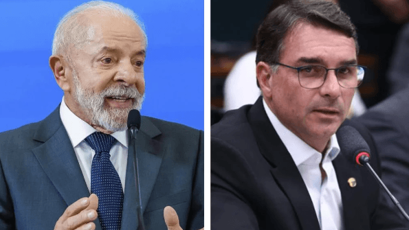 Lula amplia vantagem e vence Flávio Bolsonaro em todos os cenários, diz Quaest