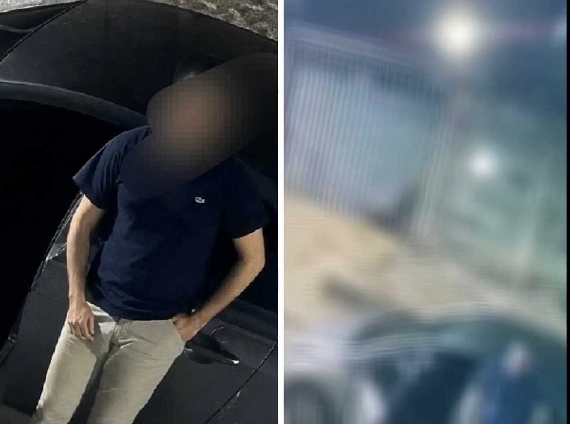 Tarado desce do carro para se m4sturbar na frente de mulheres em Aparecida