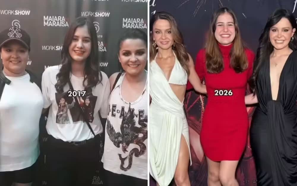 Fã que acompanha Maiara e Maraisa desde os 13 anos mostra evolução da dupla