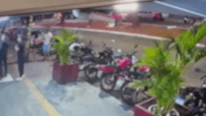 Homem ameaça seguranças de boate, atira na porta do local e acaba preso em motel de Goiânia