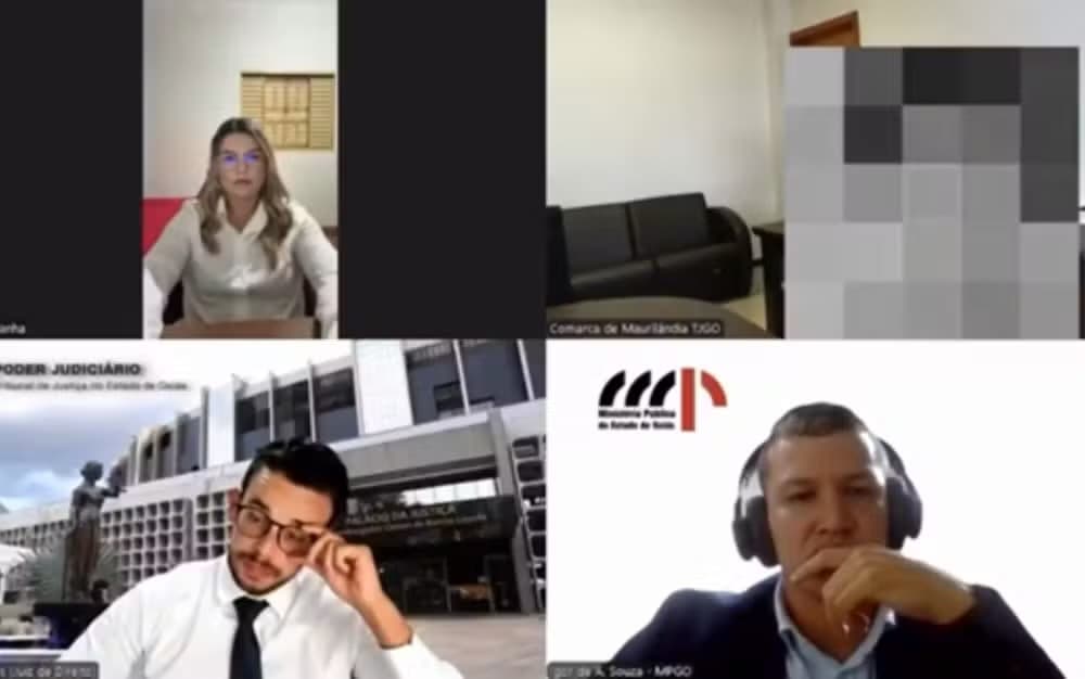 Réu ignora advogada, confessa três tapas em ex durante audiência e é condenado