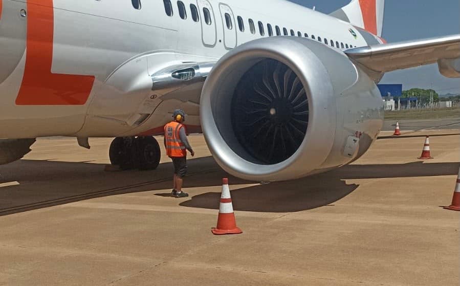 Avião com 180 pessoas faz pouso de emergência em Goiânia após falha técnica em voo para São Paulo