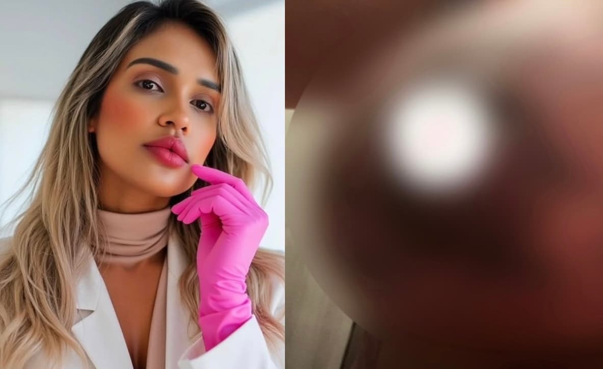 Influenciadora contrai sífilis em preenchimento labial com fisioterapeuta presa por deformar pacientes