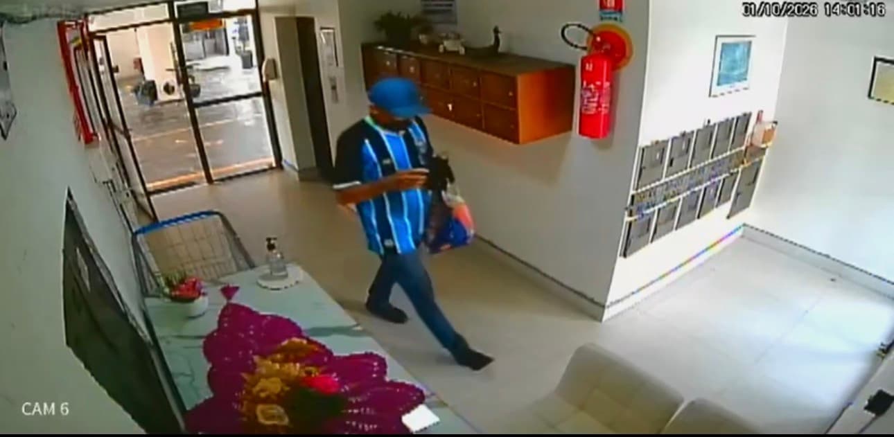 Homem usa chave mestra para invadir prédio e furtar apartamento no Setor Aeroporto