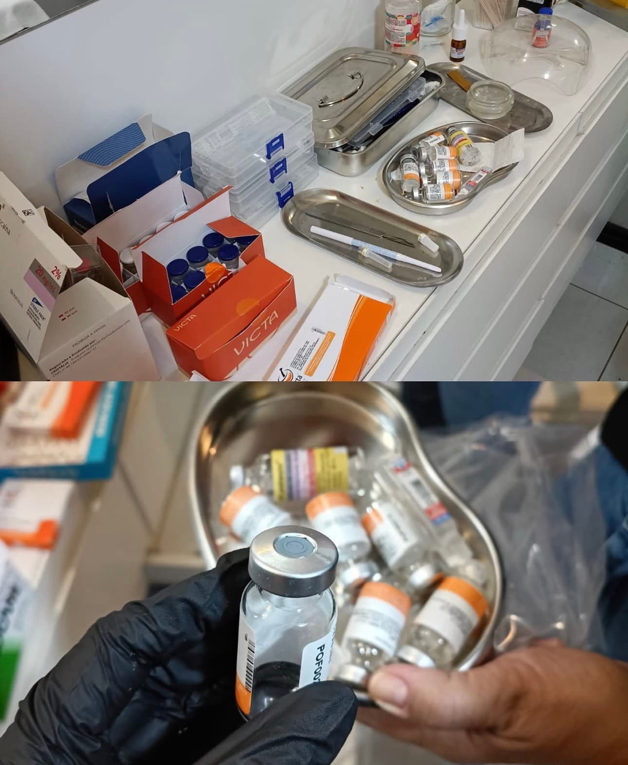 Fisioterapeuta é preso em clínica de estética clandestina com medicamentos vencidos em Goiânia